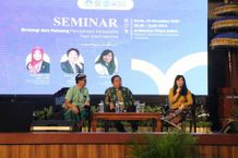 Unud Gelar Seminar Strategi dan Peluang Pendanaan Kerja Sama Riset Internasional Unud