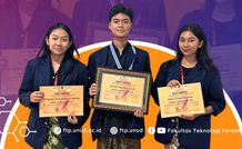 Tidak Mau Kalah Cetak Prestasi, Tim Angkatan Termuda Mahasiswa Teknologi Pangan Unud Raih Juara Dua Lomba Essay Nasional Unud