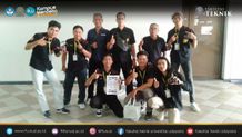 Tim Kelompok Studi Robot FT Unud Raih Juara 1 dan Best Design dalam Lomba Java Robot Nasional Unud