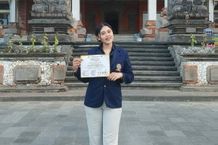 Mahasiswi Sastra Inggris Unud jadi Official Campus Ambassador di International Model United Nations (IMUN) 2023 unud
