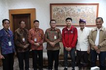 Sekda Alit Wiradana Dukung Atlet Karate Perwakilan Denpasar Berlaga di Olimpiade Internasional Portugal Dukung Atlet Karate Perwakilan Denpasar