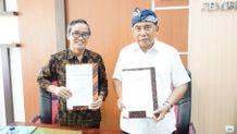 Bupati Jembrana Tandatangani Persetujuan Dokumen RTD Bendungan Benel dan Palasari Bendungan