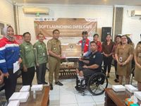 Soft Launching Difel Cafe, PT Pertamina Patra Niaga FT Sanggaran Dorong Kemandirian Difabel dalam Dunia Barista Difel Cafe