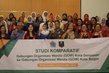 Ayu Kristi Arya Wibawa Pimpin Studi Komparatif ke GOW Kota Bogor, Pelajari Pengelolaan Organisasi Dalam Upaya Pemberdayaan Wanita GOW