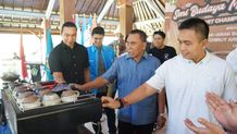 Charity Day Fun Latte Art Championship Libatkan Barista Se-Bali Charity Day