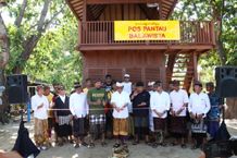 Wali Kota Jaya Negara Resmikan Pos Pantau Balawista di Pantai Sanur, Harapkan Tingkatkan Rasa Aman dan Nyaman Pos Pantau Balawisata