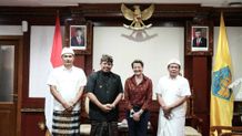 Pj. Gubernur Bali Terima Kunjungan Kehormatan Konsul Jenderal Australia Kerja Sama