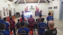Penuh Khidmat, WBP Umat Nasrani Lapas Tabanan Ikuti Ibadah Malam Natal Natal