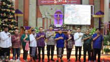 Bupati Tamba Ajak Rayakan Hari Natal dengan Kasih dan Damai Natal di Jembrana
