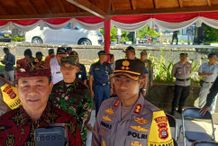 Ratusan Personel Disipakan Amankan Perayaan Nataru di Karangasem Nataru