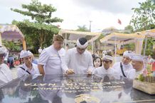 Sekda Adi Arnawa Resmikan Gedung Graha Pemilu Alaya Giri Nata Kabupaten Badung Gedung KPU