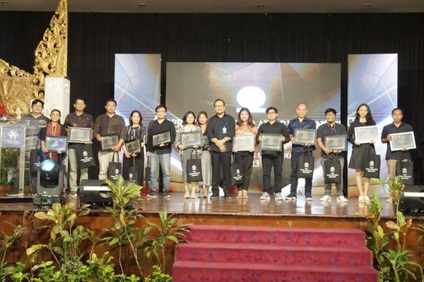 Tim Juru Bicara Universitas Udayana Gelar Appreciation and Awarding Night 2023 Unud