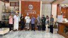 Bahas Capaian Tracer Study dan Kelolaan Kerja sama dan Humas, Unud Terima Kunjungan ISI Surakarta Unud