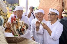 Jaya Negara Hadiri Karya Ngodak Pelawatan Sesuhunan Ida Ratu Ayu Banjar Tembau Kelod ngodak