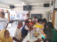 DPD Gerindra Bali-Relawan De Gadjah Gelar Bakti Sosial Kesehatan dan Pasar Murah Bakti Sosial