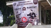Unik! Debat Terbuka Caleg vs Rakyat, Dihadiri Lintas Partai Debat Caleg