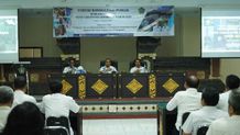 Bupati Tamba Buka Forum Konsultasi Publik Penyempurnaan Ranwal RKPD 2025 Forum