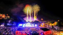 Gebyar Pesta Kembang Api GWK Bali, Songsong Tahun Baru 2024 GWK
