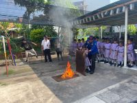 Damkar Denpasar Beri Edukasi Kepada Siswa Taman Kanak-Kanak edukasi