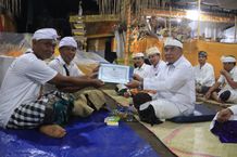 Bupati Tamba Apresiasi Krama Desa Adat Yeh Buah Gelar Karya Ngenteg Linggih Karya Ngenteg Linggih
