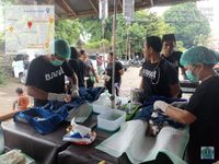 Bersinergi Dengan Yayasan BAWA, Dinas Pertanian Kota Denpasar Gelar Kegiatan Pengendalian Rabies di Kawasan Sanur Pengendalian Rabies