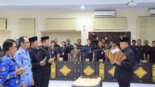 Awal Tahun, Bupati Tamba Gelar Mutasi Pejabat Mutasi