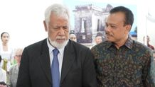 Hadiri Peresmian Kantor Konjen Timor Leste, Sekda Dewa Made Indra Tawarkan Kerja Sama Bidang Pendidikan dan Kesehatan Kerja sama