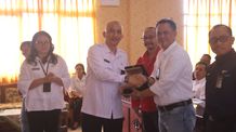 Kepala Dinas Ketenagakerjaan dan ESDM Provinsi Bali Buka Diseminasi Norma K3 Dalam Rangka Peringatan Bulan K3 Tahun 2024 Diseminasi Norma K3