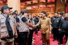 Sekda Adi Arnawa Hadiri Pelantikan 1.485 PTPS Badung Pelantikan PTPS Badung