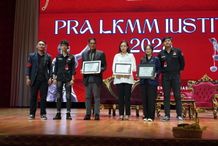BEM FH Unud Gelar Latihan Keterampilan Manajemen Mahasiswa Iustitia 2023 BEM FH Unud