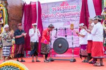 Bupati Bangli Resmikan Pasar Singamandawa Pasar Singamandawa