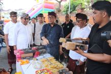 Festival Bazzar Pangan Desa Adat Sanur Diserbu Pengunjung, Wali Kota Jaya Negara: Sinergi Lintas Sektor Dukung Pengendalian Inflasi Festival Bazzar Pangan