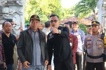 Pj Bupati Lihadnyana Pantau PSU Pada Dua TPS di Desa Pedawa