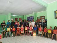 Komunitas Honda Big Bike Bali Berbagi Kebahagiaan Memeriahkan Imlek ke Panti Jompo Honda Big Bike