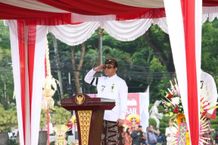 Wali Kota Jaya Negara Pimpin Apel HUT Ke-236 Kota Denpasar HUT Kota Denpasar
