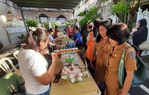 Pemkot Gelar Pasar Murah Sambut HUT Ke-236 Kota Denpasar, Berikan Kemudahan Masyarakat Berbelanja Bahan Pokok Pasar Murah