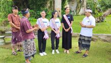 Kunjungi Desa Wisata Keliki, Puteri Indonesia Bali Dukung Pencapaian NZE Bersama Pertamina Puteri Indonesia Bali
