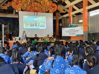 Peduli Bahaya Kelistrikan, PLN Lakukan Roadshow Sosialisasikan K3 di Lingkungan Sekolah di Bali PLN ke Sekolah