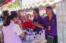 Kolaborasi Disperpa-DiskopUKMP Badung Gelar Pasar Murah Jelang Galungan Pasar Murah