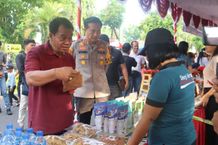 Ribuan Masyarakat Buleleng Serbu Pasar Murah Pasar Murah