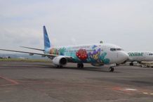 Pikachu Jet Mendarat Perdana di Bandara I Gusti Ngurah Rai Pikachu Jet