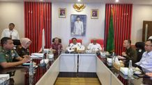 Bupati Bersama Forkopimda Gelar Rapat Kesiapan Pemilu Tahun 2024 RAPAT PEMILU BANGLI
