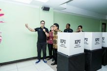 Bupati Giri Prasta Bersama Forkopimda Badung Cek Kesiapan TPS Tinjau TPS