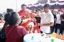 Wali Kota Denpasar Buka Pameran Gema Tridatu Serangkaian HUT ke-236 Kota Denpasar Tridatu