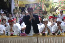 Bupati Sanjaya Apresiasi Karya Ageng Bhatara Turun Kabeh di Pura Puseh Bale Agung Desa Adat Padangan Pura Besakih