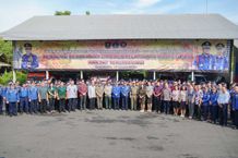 Badung Gelar Apel HUT Damkar Ke-105, Jadikan Momentum Melaksanakan Tugas Dengan Penuh Disiplin dan Tanggung Jawab HUT Damkar