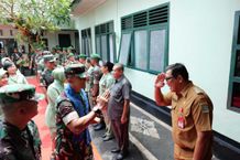Bupati Tabanan Sambut Kedatangan Pangdam IX Udayana TNI