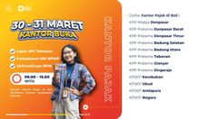 Seluruh Kantor Pajak di Bali Buka Layanan Tanggal 30 dan 31 Maret 2024 Layanan Pajak