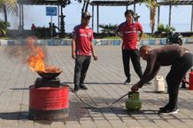 Damkar Buleleng Gelar Pelatihan Pencegahan Bahaya Kebakaran Pelatihan