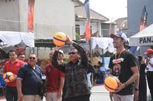Sekda Alit Wiradana Buka Panjer Basketball 3×3 Competition, Turnamen Basket Perdana di Kota Denpasar Basketball 3x3 Competition
